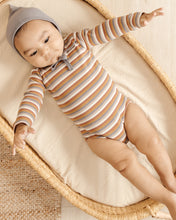 Load image into Gallery viewer, RIBBED LONGSLEEVE BODYSUIT | MULTI-STRIPE