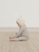 Load image into Gallery viewer, Ribbed Legging | Charcoal Stripe