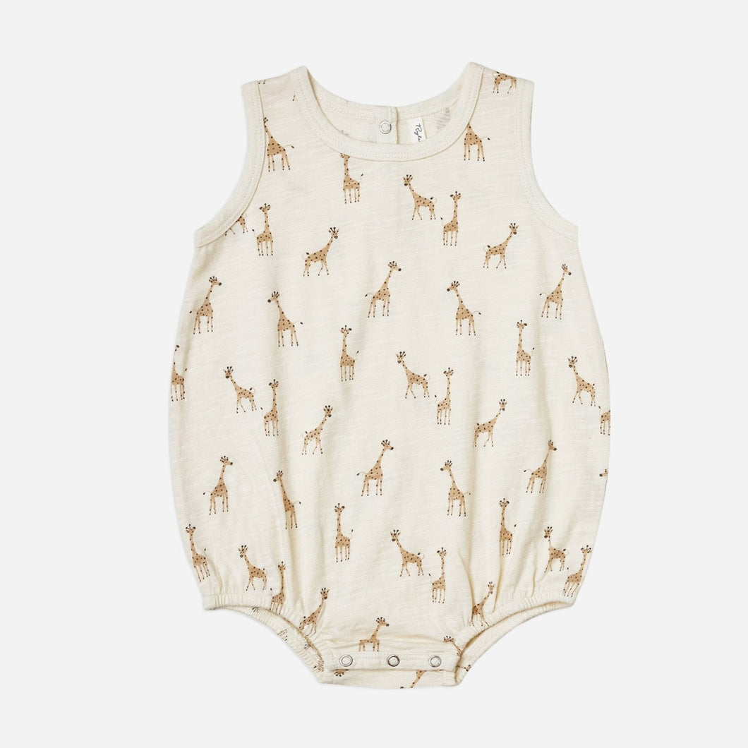 bubble onesie || giraffes