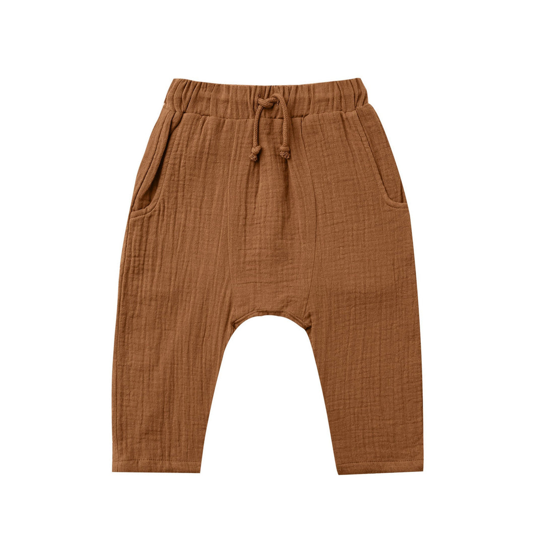 HAWTHORNE TROUSER || RUST