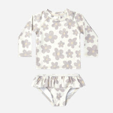 Load image into Gallery viewer, rashguard girls set || retro floral