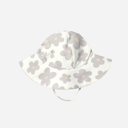 floppy swim hat || retro floral