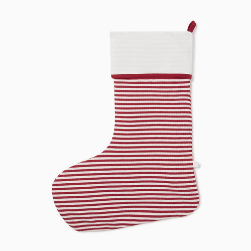 Ruby Stripe Ribbed Stocking