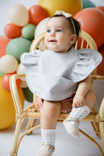 Load image into Gallery viewer, Dove Frill | Snuggle Bib Waterproof