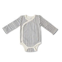 Load image into Gallery viewer, Kimono One-Piece - Stripes Away Ink Blue