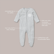 Load image into Gallery viewer, Clever Zip Sleepsuit - Stardust