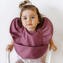 將圖片載入圖庫檢視器 Mauve | Snuggle Bib Waterproof (4368029974590)