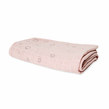 Load image into Gallery viewer, Pre-Washed Large Muslin Swaddle - Blush