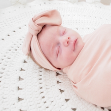 Load image into Gallery viewer, Blush Pink Topknot Headband (4447340724286)