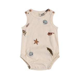 Seaweed Sleeveless Bodysuit