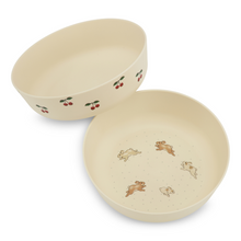 Load image into Gallery viewer, 2 PACK BOWL - CHERRY/PETIT LAPIN