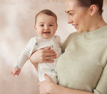 Load image into Gallery viewer, Whale Zip-Up Sleepsuit