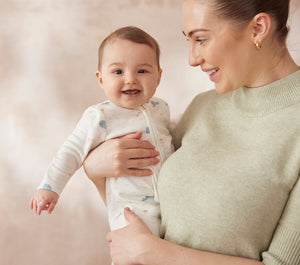 Whale Zip-Up Sleepsuit