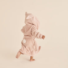 Load image into Gallery viewer, Bunny Hooded Kids Towel