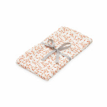 Load image into Gallery viewer, CamCam Copenhagen Nursery Swaddle - GOTS Caramel Leaves