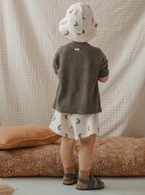 Load image into Gallery viewer, Gold Midnight Terry Rope Shorts