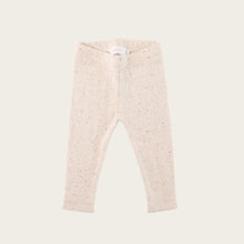 Load image into Gallery viewer, Organic Cotton Ribbed Legging - Lilac Love