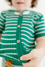 Load image into Gallery viewer, sailor cardigan - emerald