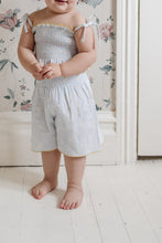 Load image into Gallery viewer, smocked crop blouse - daisy fields