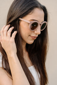 Grech&Co Eyewear Sustainable Sunglasses Kid and Adult - Burlwood