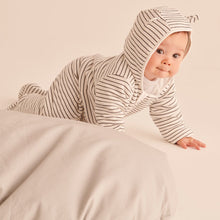 Load image into Gallery viewer, Pramsuit - Grey stripe
