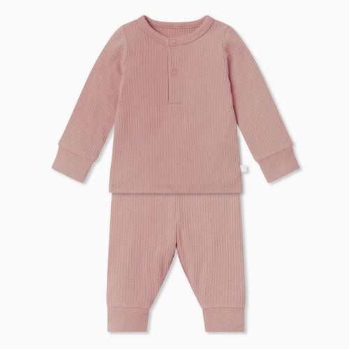 Ribbed Pyjamas - Rose