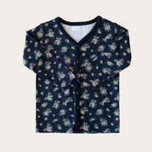 Load image into Gallery viewer, Jamie Kay Cardigan/Jacket 1y Organic Cotton Cardigan - Sapphire Floral