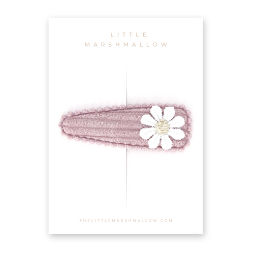 DAISY CLIP // MAUVE HAZE