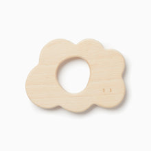 將圖片載入圖庫檢視器 MORI Pacifiers &amp; Teethers Wooden Cloud Teether