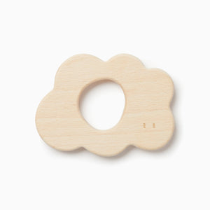 MORI Pacifiers & Teethers Wooden Cloud Teether