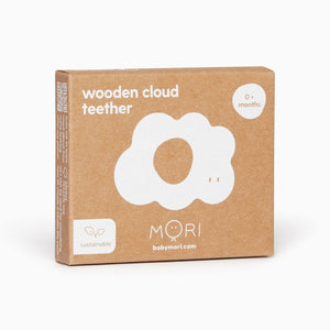 MORI Pacifiers & Teethers Wooden Cloud Teether