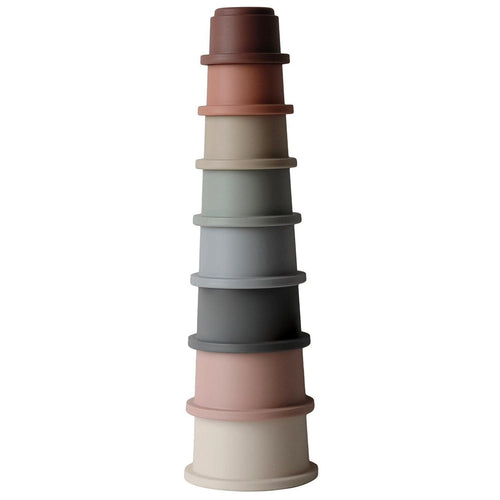 mushie Toy Stacking Cups Toy | Made in Denmark (Original)