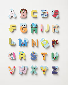 Creative Play Bath Stickers & Poster Set - Alphabet