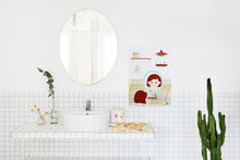 Load image into Gallery viewer, Creative Play Bath Stickers &amp; Poster Set - Makeup