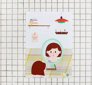 Creative Play Bath Stickers & Poster Set - Makeup