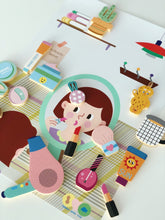 Load image into Gallery viewer, Creative Play Bath Stickers &amp; Poster Set - Makeup