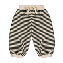 將圖片載入圖庫檢視器 Organic Zoo Bottom 6-12m Stripes Sweatpants