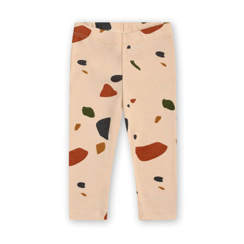 Organic Zoo Bottom 6-12m Terazzo Leggings