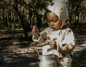 Organic Zoo Hat Terrazzo Pixie Bonnet