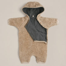 將圖片載入圖庫檢視器 Organic Zoo One Piece TEDDY Double Layer Onesie