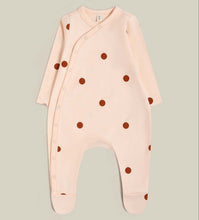 將圖片載入圖庫檢視器 Organic Zoo Sleepsuit 0-3m Sunkiss Dots Suit