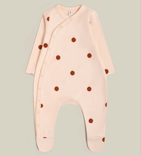 Organic Zoo Sleepsuit 0-3m Sunkiss Dots Suit