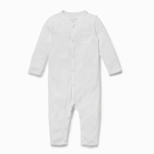 Load image into Gallery viewer, Front-Opening Sleepsuit - White