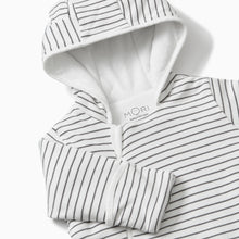 Load image into Gallery viewer, Pramsuit - Grey stripe