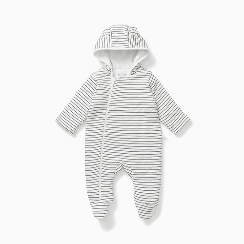 Pramsuit - Grey stripe