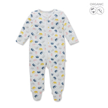 Load image into Gallery viewer, Little Elephant Zip-Up Sleepsuit (4394523328574)