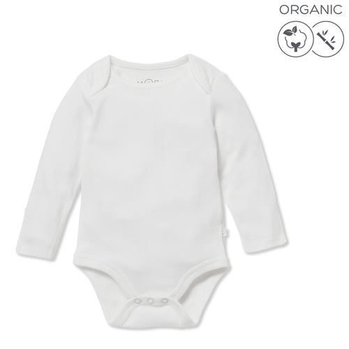 Long sleeve bodysuit - White (4423080542270)