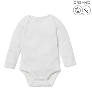 Long sleeve bodysuit - White (4423080542270)