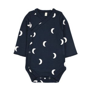 Midnight Wrapover Bodysuit Navy (4453083217982)