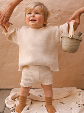 Load image into Gallery viewer, Oat Knitted Shorts